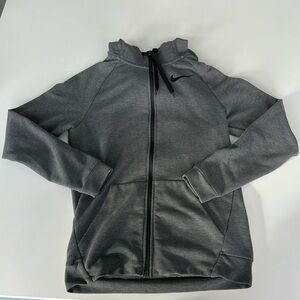 Gray dri fit Nike hoodie